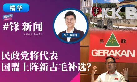 【#锋新闻精华】民政党将代表国盟上阵新古毛补选？